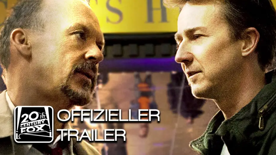 Video for the film Birdman or (The Unexpected Virtue of Ignorance) — BIRDMAN oder (Die unverhoffte Macht der Ahnungslosigkeit) | Offizieller Trailer #1 | Deutsch HD