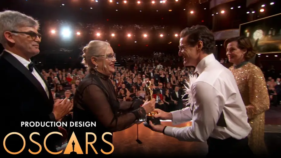 Video for the film Frankenstein — ‘Frankenstein’ Wins Best Production Design | 98th Oscars Speech (2026)