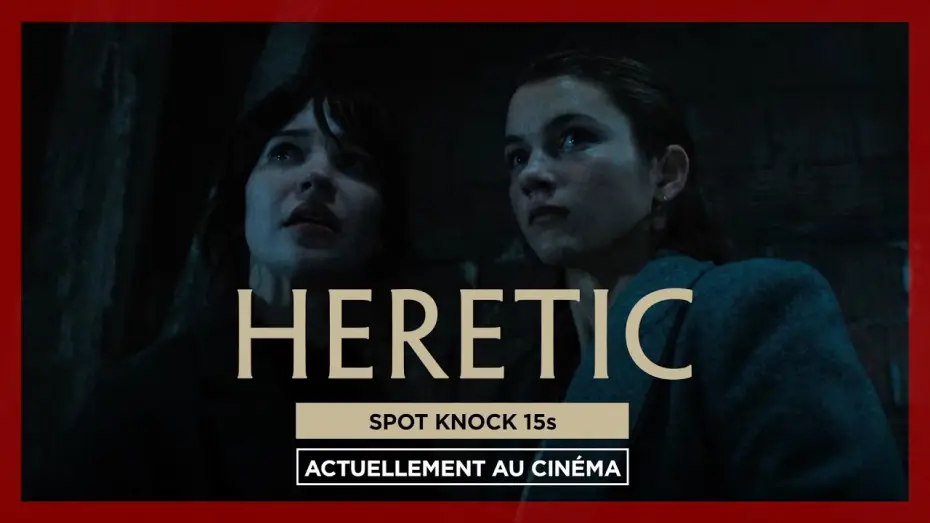 Video for the film Heretic — HERETIC | SPOT KNOCK 15s