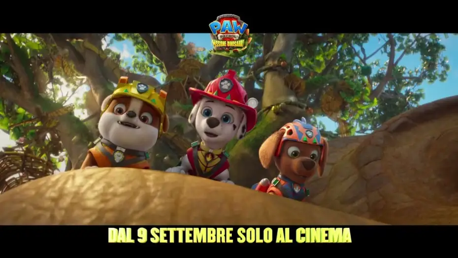 Video for the film PAW Patrol: The Dino Movie — PAW Patrol: Missione Dinosauri | Trailer Ufficiale