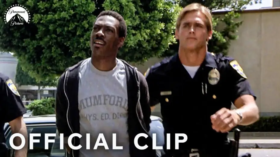 Video for the film Beverly Hills Cop — Cops Shocked to Learn Axel Foley Is One of Them