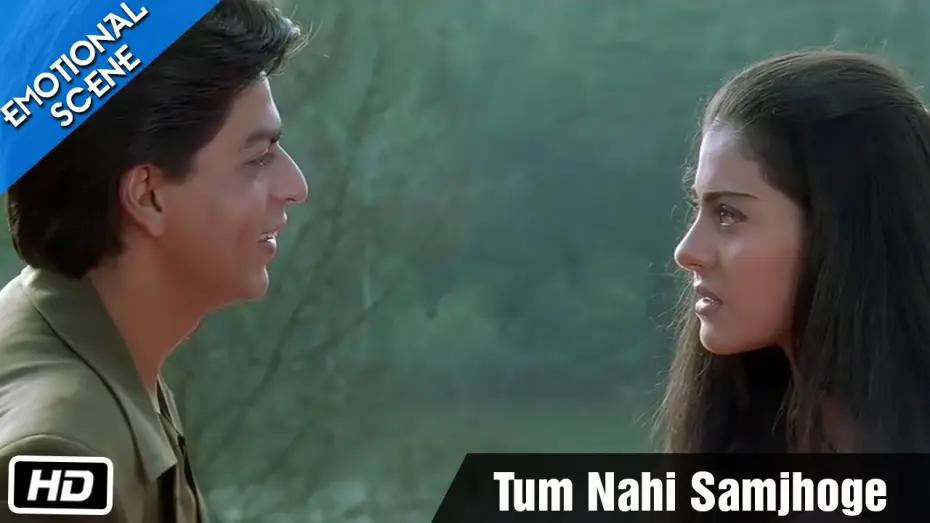 Video for the film Kuch Kuch Hota Hai — Tum Nahi Samjhoge - Emotional Scene - Kuch Kuch Hota Hai - Shahrukh Khan, Kajol, Salman Khan