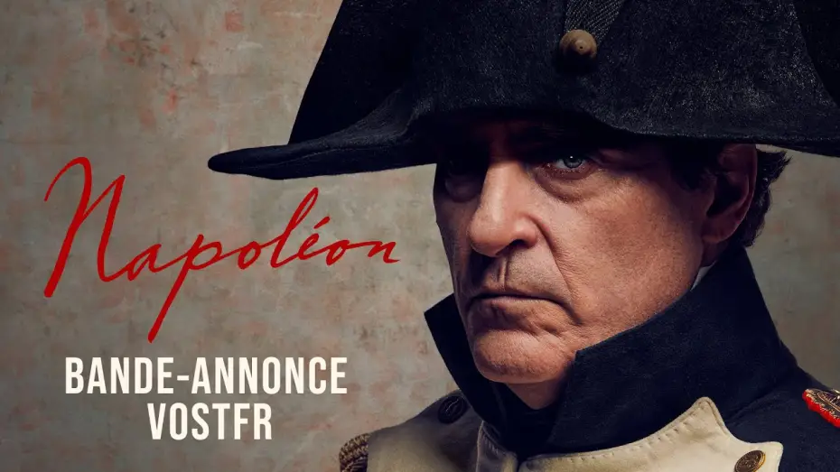 Video for the film Napoleon — Bande-annonce officielle [VOSTFR]