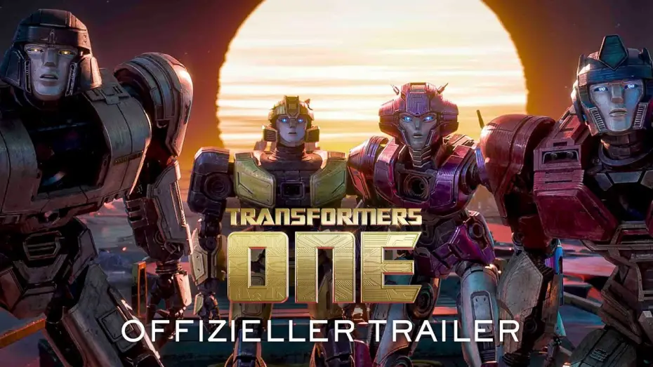 Video for the film Transformers One — Offizieller Trailer