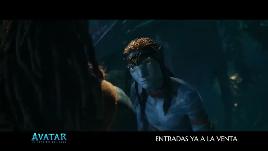 Video for the film Avatar: The Way of Water — Anuncio: 'A salvo'