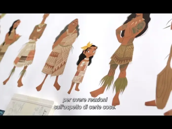 Video for the film Moana — Oceania - La voce delle isole - Pod dal film