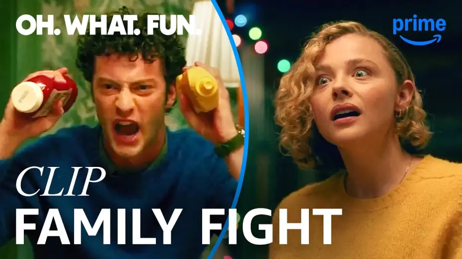 Video for the film Oh. What. Fun. — Christmas Family Fight - Clip