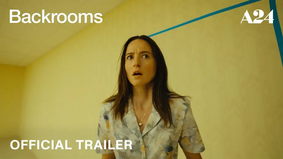 Video for the film Backrooms — Official Trailer