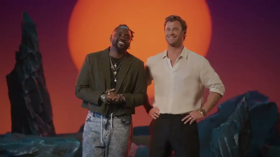 Video for the film Transformers One — Chris Hemsworth and Brian Tyree Henry are coming for the Australian Premiere