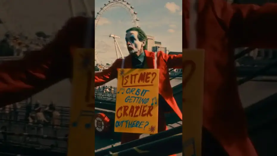 Video for the film Joker: Folie à Deux — Send in the clowns
