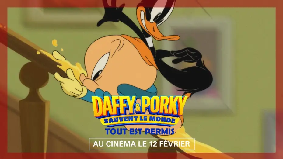 Video for the film The Day the Earth Blew Up: A Looney Tunes Movie — Tout est permis - DAFFY & PORKY SAUVENT LE MONDE, le 12 février au cinéma.