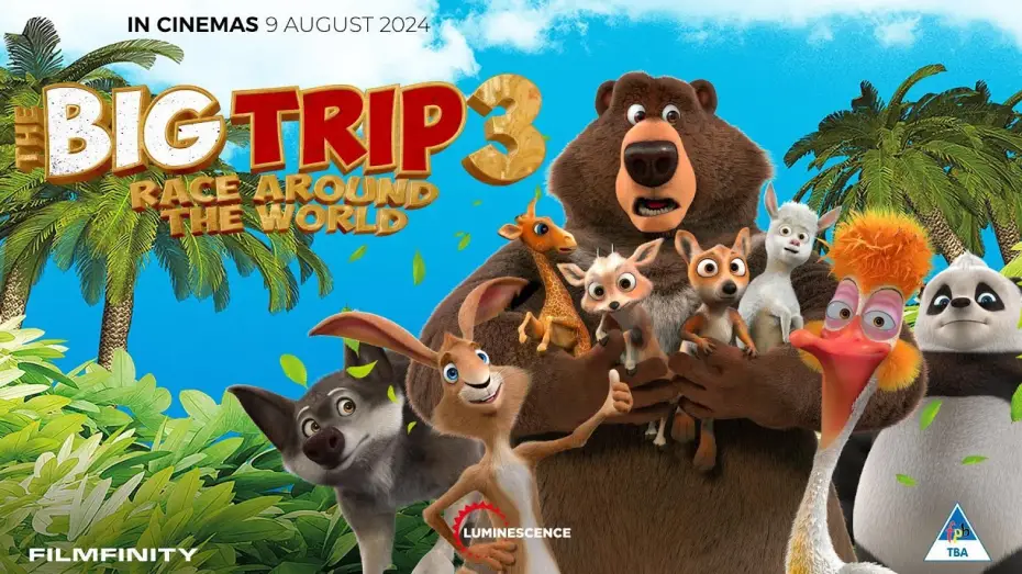 Video for the film The Big Trip 3: Race Around the World — Trailer
