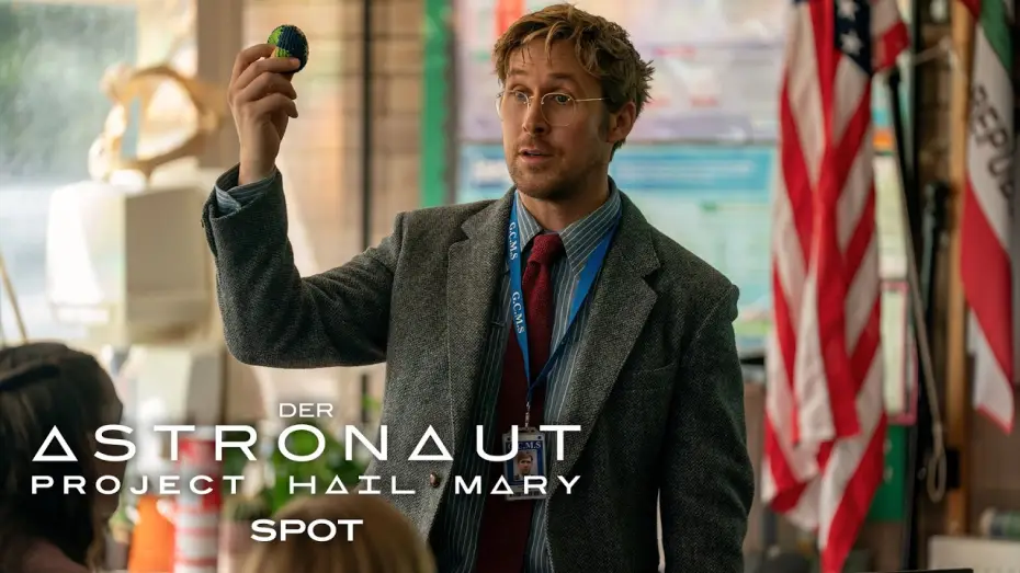 Video for the film Project Hail Mary — Der Astronaut - Project Hail Mary – Spot Under Pressure Deutsch (Kinostart: 19.3.2026)