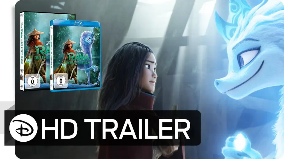 Video for the film Raya and the Last Dragon — Raya und der letzte Drache - Heimkino Trailer - Deutsch HD