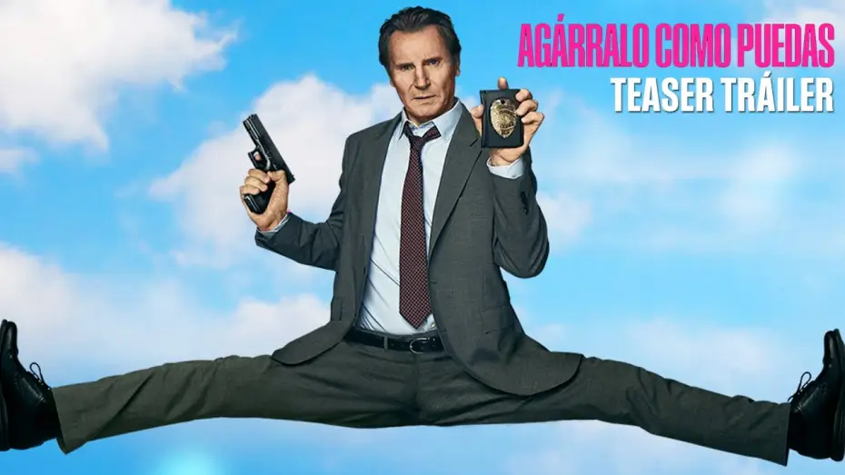 Video for the film The Naked Gun — Teaser Tráiler en español