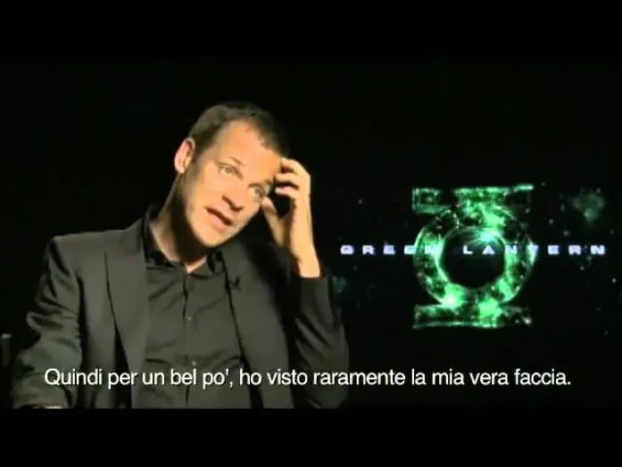 Video for the film Green Lantern — Lanterna Verde - Intervista a Peter Sarsgard
