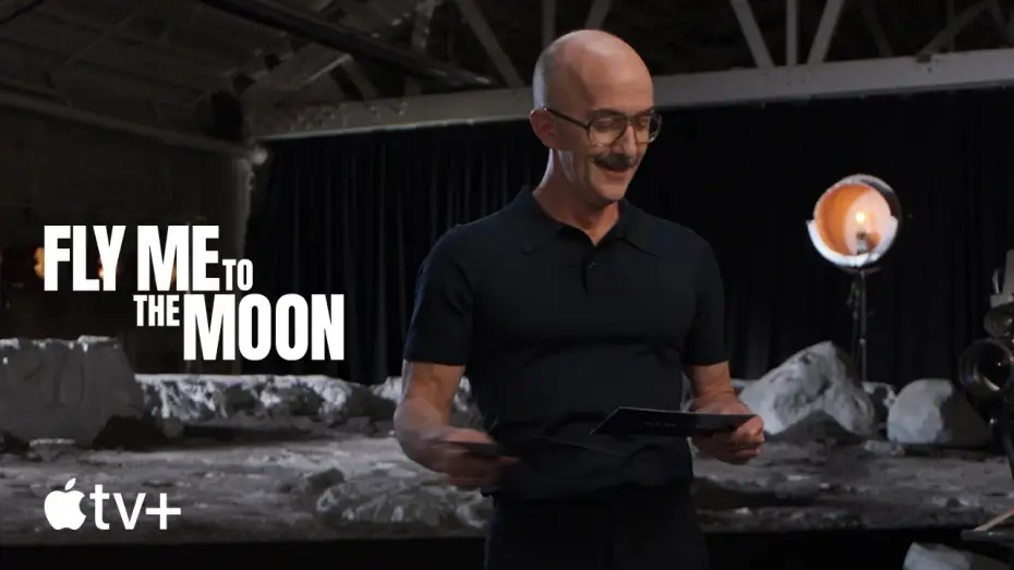 Video for the film Fly Me to the Moon — Jim Rash Reacts to Out of this World Pick Up Lines