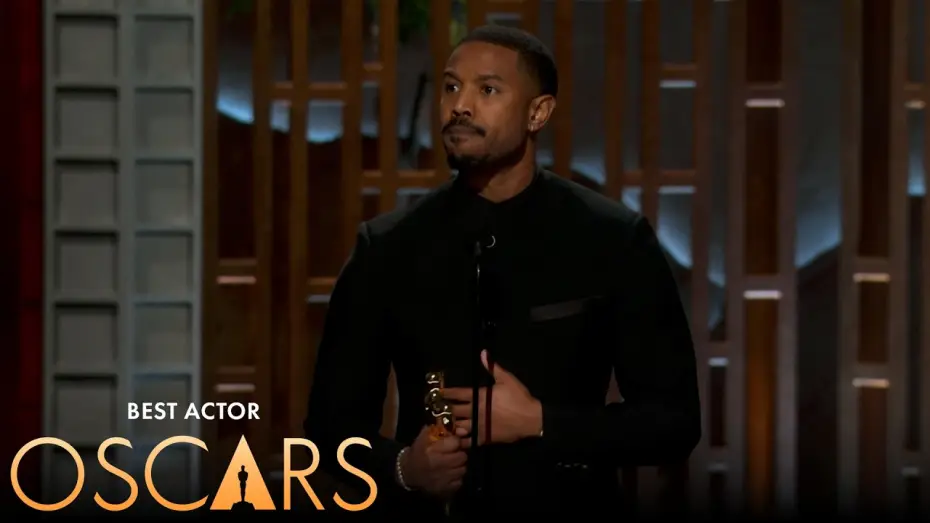 Video for the film Sinners — Michael B. Jordan Wins Best Actor | 98th Oscars Speech (2026)