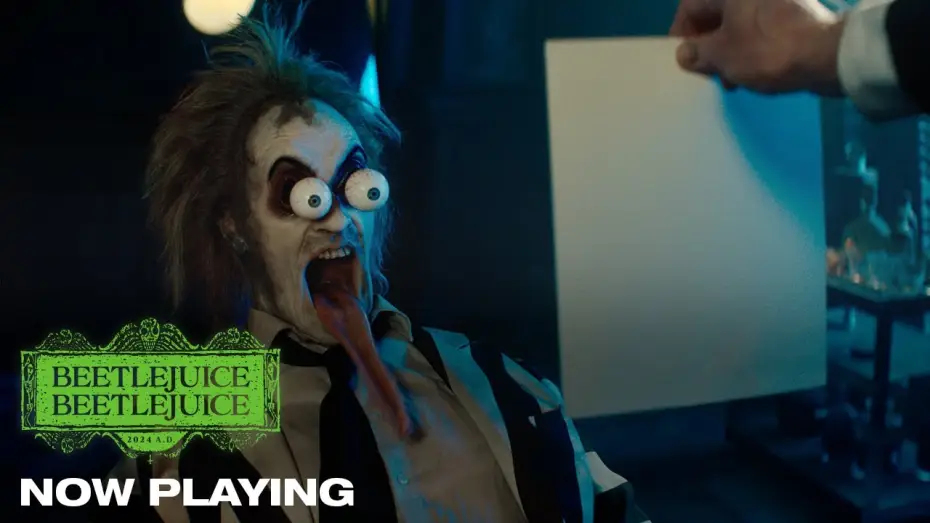 Video for the film Beetlejuice Beetlejuice — #1 Movie in the World