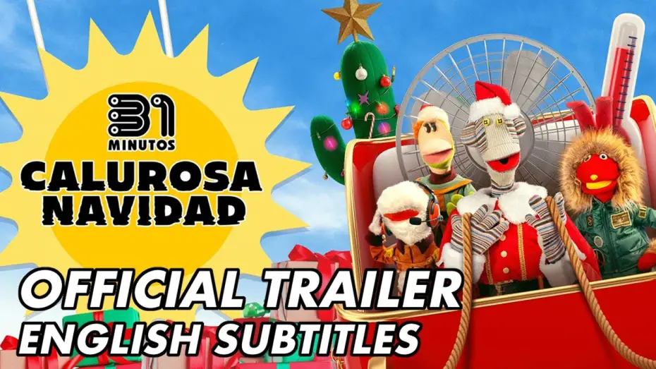 Video for the film 31 Minutes: One Hot Christmas — 31 Minutos: Calurosa Navidad | English Trailer | Amazon Prime