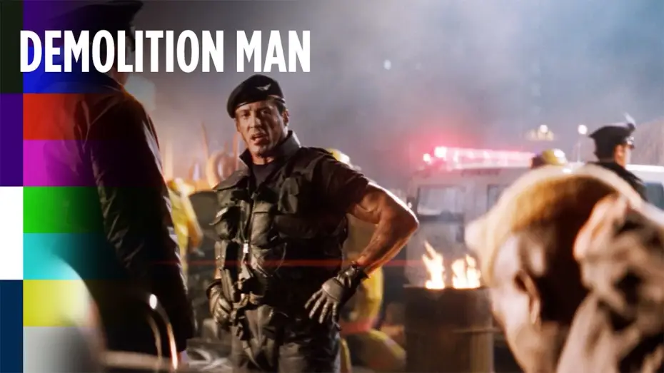 Video for the film Demolition Man — Arresting Simon Phoenix