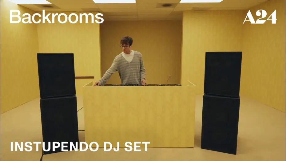 Video for the film Backrooms — Instupendo - Live From The Backrooms