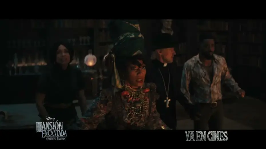 Video for the film Haunted Mansion — Anuncio: 'Parapsicólogo'
