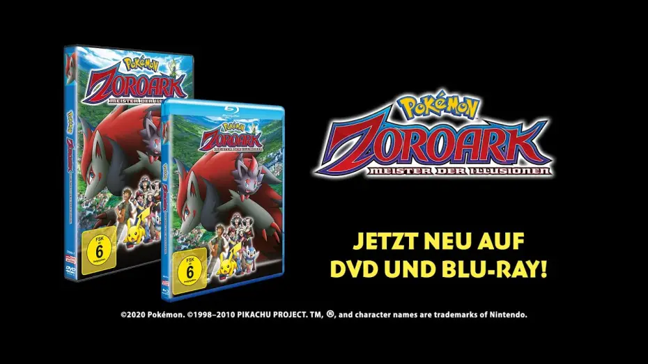 Video for the film Pokémon: Zoroark - Master of Illusions — Pokémon - Zoroark: Meister der Illusionen  - Trailer [HD] Deutsch / German