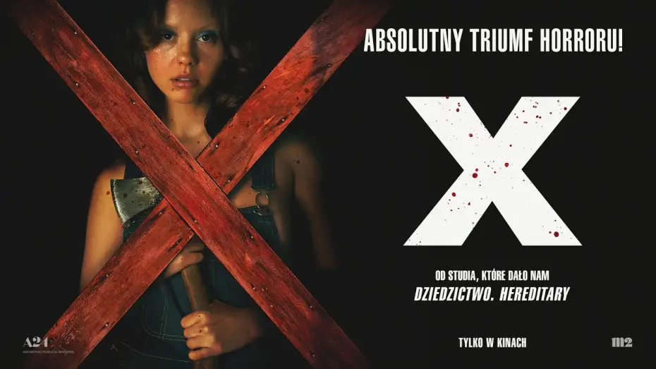 Video for the film X — 🔪„X”; zwiastun PL; Absolutny triumf horroru od studia A24!