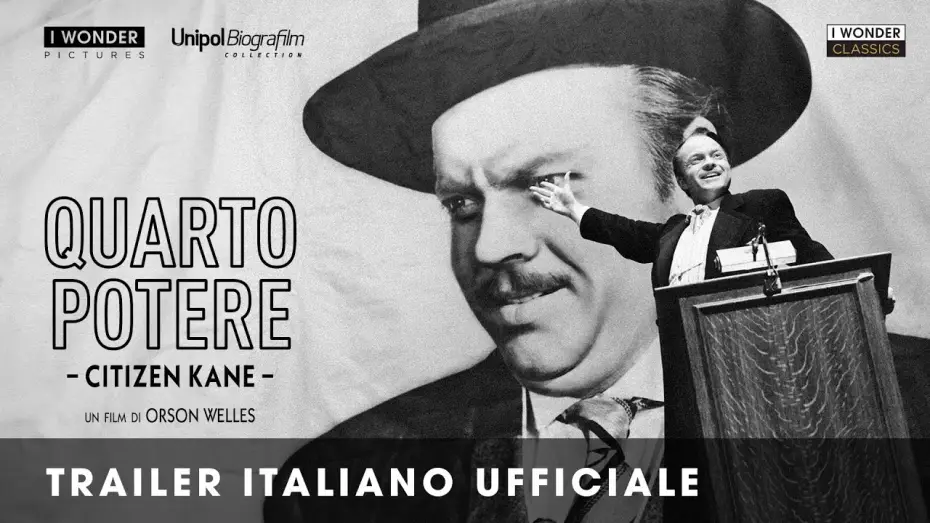 Video for the film Citizen Kane — QUARTO POTERE - Citizen Kane | Trailer italiano ufficiale HD