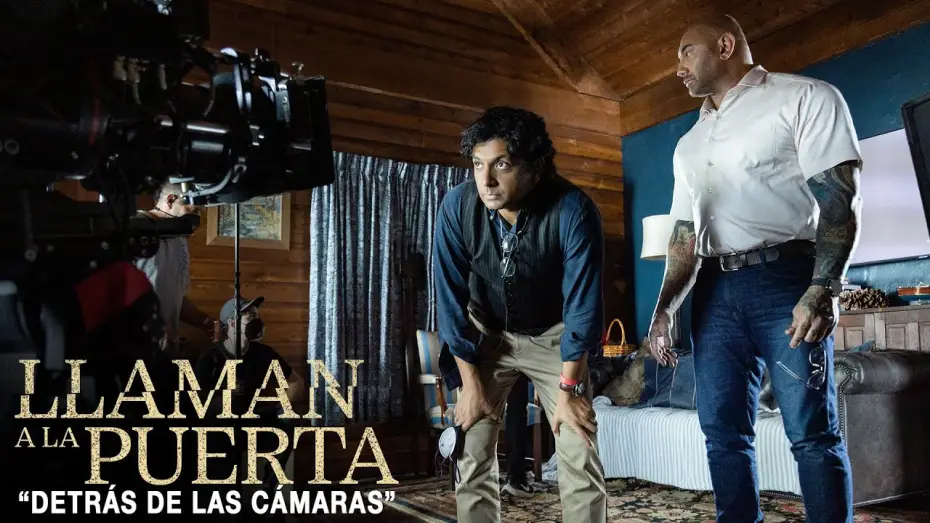 Video for the film Knock at the Cabin — Detrás de las cámaras [VOSE]
