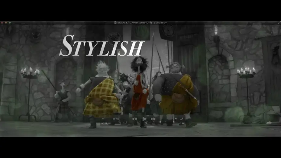 Video for the film Brave — Kilt - Are You Brave Enough?