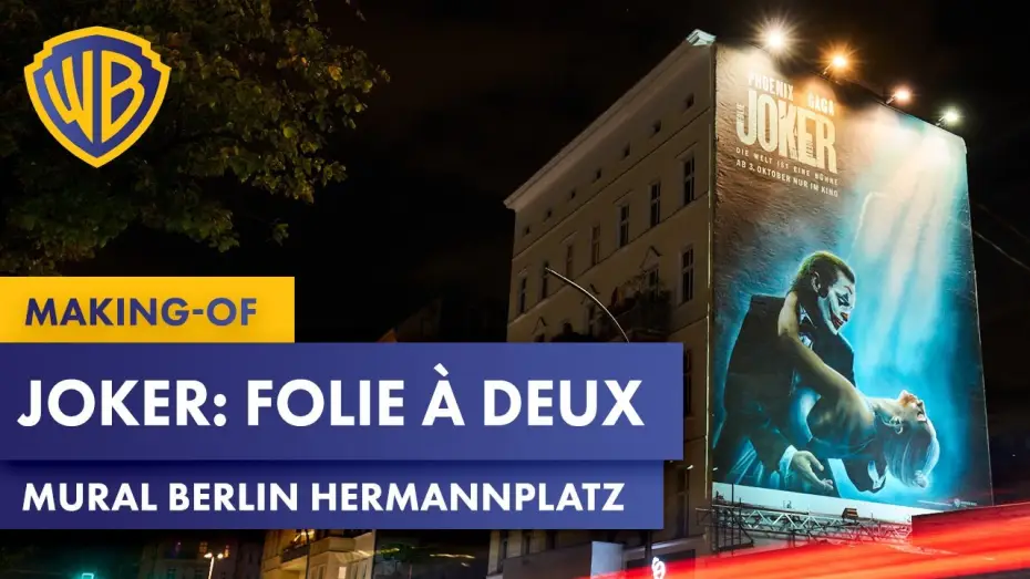 Video for the film Joker: Folie à Deux — Mural Making-Of