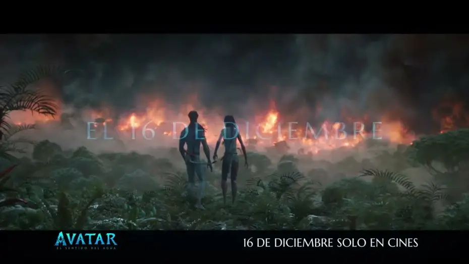 Video for the film Avatar: The Way of Water — Anuncio: 'Este es nuestro hogar'