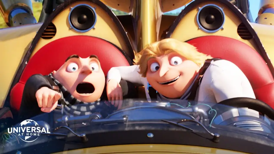 Video for the film Despicable Me 3 — Gru & Dru's Wild High-Speed Race - Extended Preview