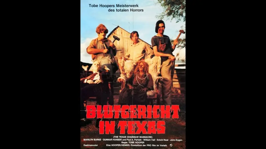 Video for the film The Texas Chain Saw Massacre — Blutgericht in Texas (1974) Trailer German