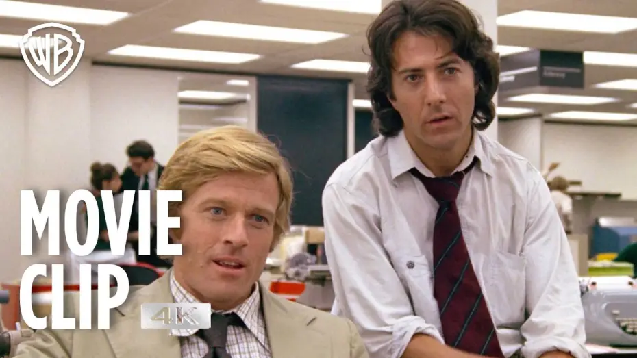 Video for the film All the President's Men — Follow The Money - Movie Clip