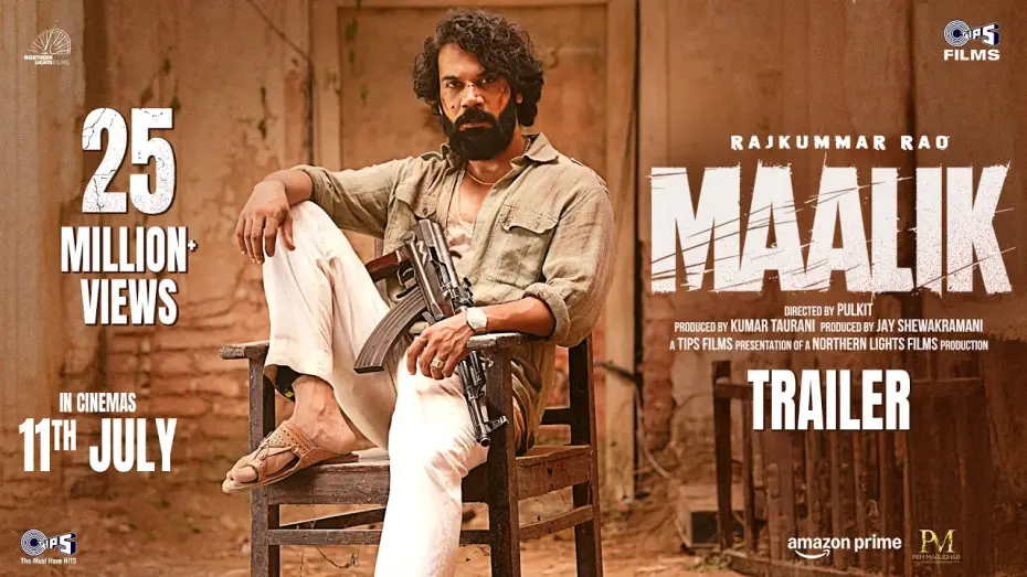 Video for the film Maalik — Maalik Trailer | Rajkummar Rao, Manushi Chhillar, Prosenjit |Pulkit, Kumar Taurani & Jay S|11th July