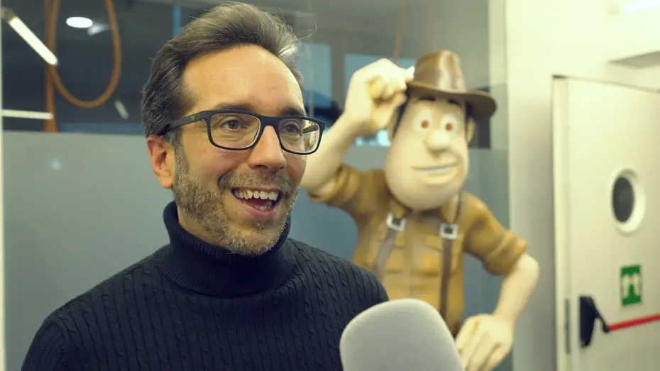 Video for the film Tad and The Magic Lamp — Declaraciones del director Enrique Gato