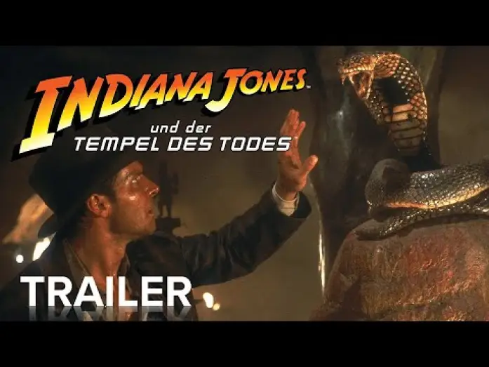 Video for the film Indiana Jones and the Temple of Doom — Offizieller Trailer