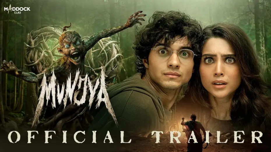 Video for the film Munjya — MUNJYA - Official Trailer | Sharvari | Abhay Verma | Dinesh Vijan | Aditya Sarpotdar | 7th June 2024