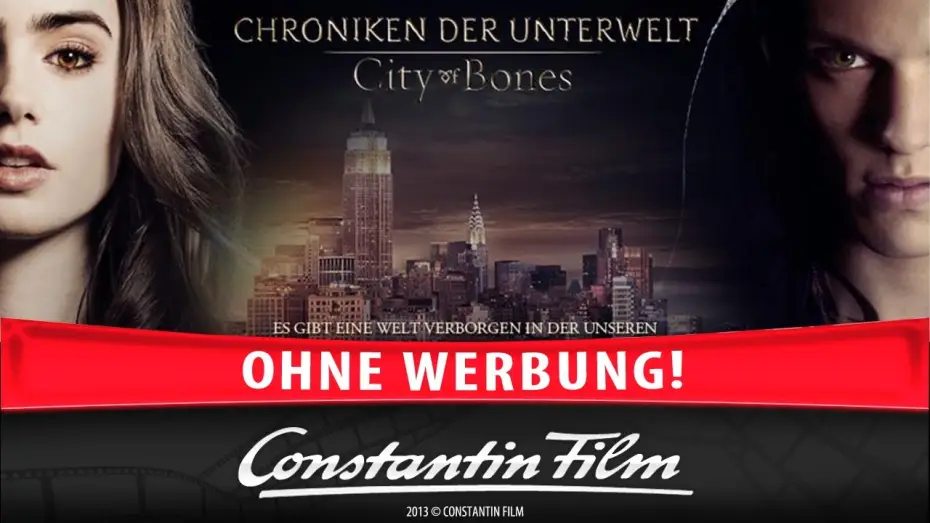 Video for the film The Mortal Instruments: City of Bones — Chroniken der Unterwelt - City of Bones - Trailer 1 Deutsch