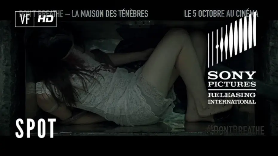 Video for the film Don't Breathe — Don't Breathe – La Maison des Ténèbres - TV Spot HOUSE FINAL 20" - VF