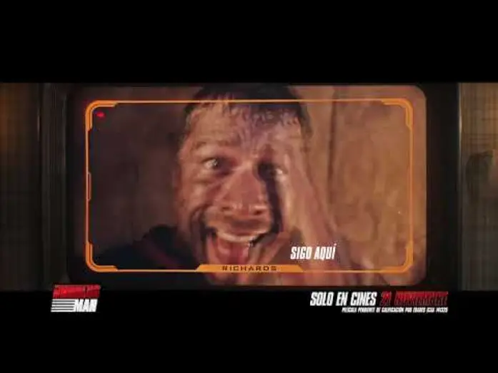 Video for the film The Running Man — ¿Hasta dónde llegarías por mil millones de dólares?