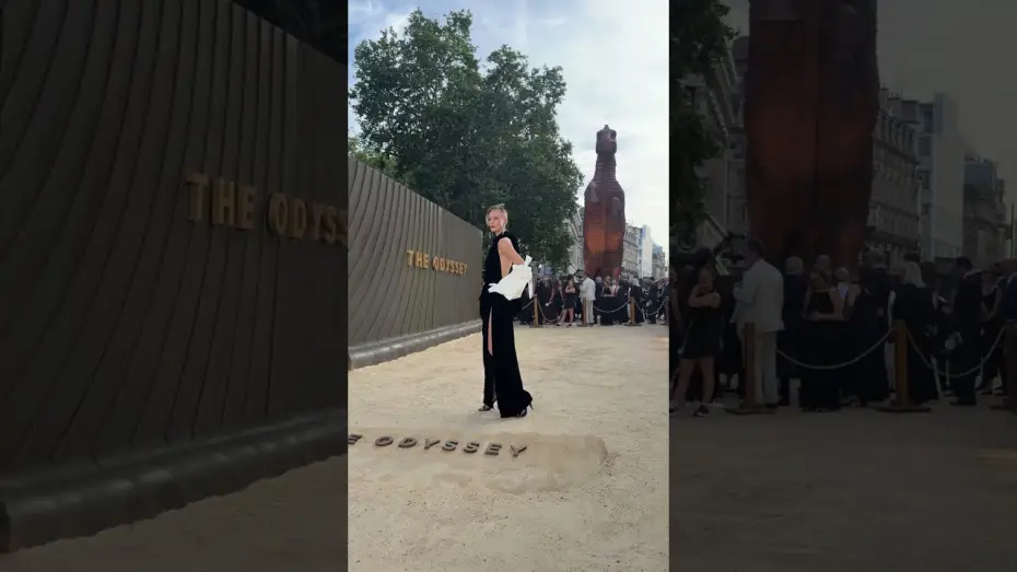 Video for the film The Odyssey — Charlize Theron who plays the captivating Calypso in The Odyssey at the World Premiere.