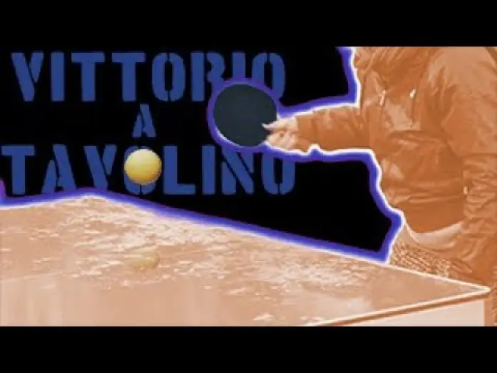 Video for the film Vittorio a tavolino — trailer Vittorio a Tavolino