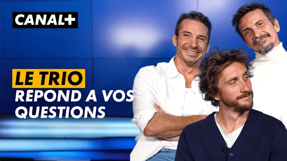 Video for the film Ferrari, Tsamere, Lecaplain : La Tournée du Trio — Jérémy Ferrari, Baptiste Lecaplain et Arnaud Tsamere répondent à vos questions - CANAL+
