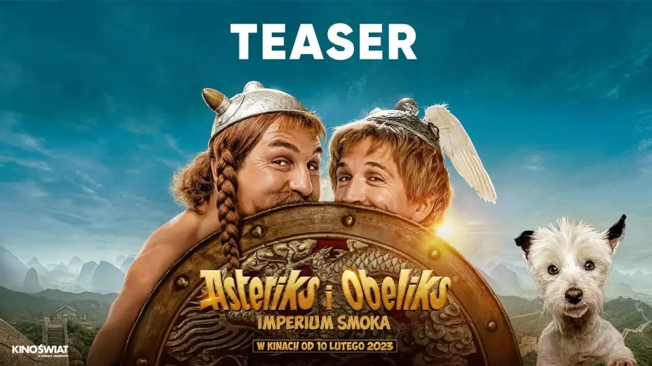 Video for the film Asterix & Obelix: The Middle Kingdom — ASTERIKS I OBELIKS: IMPERIUM SMOKA |  zwiastun teaserowy |  Kino Świat