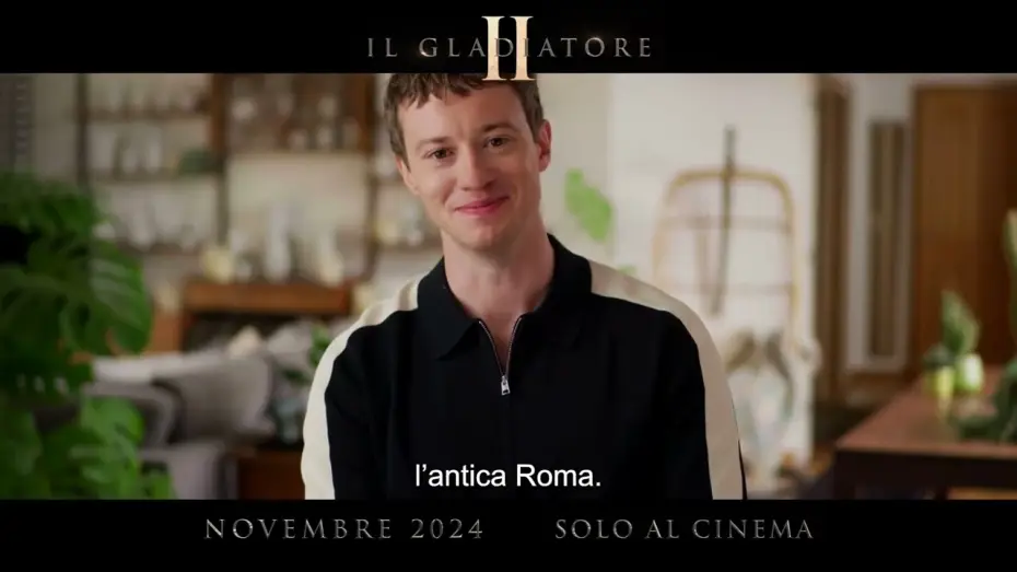 Video for the film Untitled Gladiator Sequel — Il Gladiatore II | Featurette Joseph Quinn