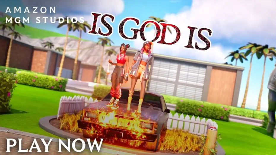 Video for the film Is God Is — Drive City Cinematic Trailer - Play Now in Fortnite